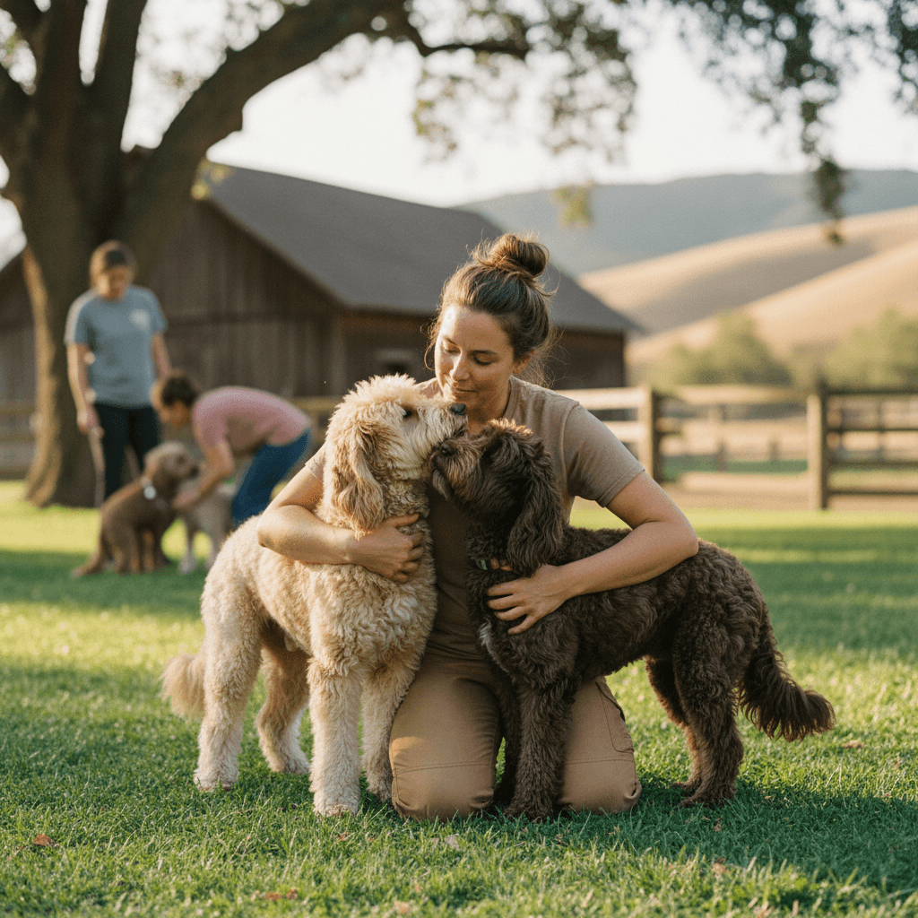 Compassionate conversation with a doodle owner